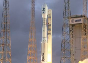 Un cohete Vega-C lanzó la misión Biomass de la ESA