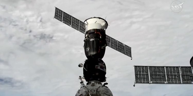 llegó a la ISS la Soyuz MS 27