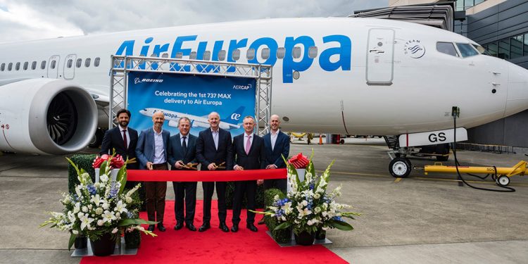 Air Europa incorpora su primer 737 MAX
