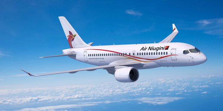 Air Niugini encarga a Airbus dos aviones A220 más