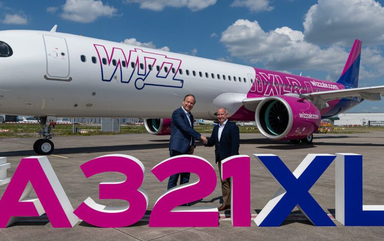 Airbus entrega el primer A321XLR con motor Pratt & Whitney a Wizz Air