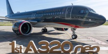 Avolon entregó el primer avión A320neo a Royal Jordanian