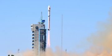 China lanzó la constelación de satélites de computación espacial