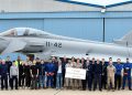 La Maestranza Aérea de Albacete realizó su primera inspección de 2.000 horas de vuelo a un Eurofighter