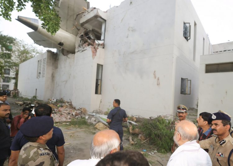 Accidente de un B787 de Air India