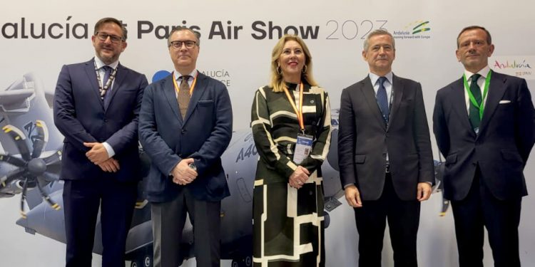 Andalucía TRADE impulsa la internacionalización del clúster aeroespacial andaluz en Le Bourget