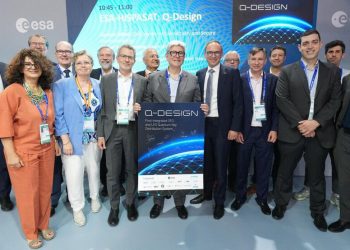 Hispasat y la ESA impulsan el primer sistema europeo de claves cuánticas vía satélite