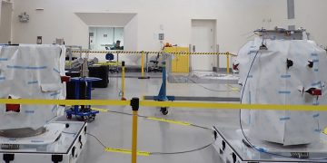 Las naves espaciales TRACERS de la Nasa llegaron a Vandenberg para su próximo lanzamiento. Fuente: Nasa/Millennium Space Systems