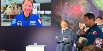 Macron y Aschbacher revelan la futura misión tripulada a la ISS en la que participará la astronauta Sophie Adenot