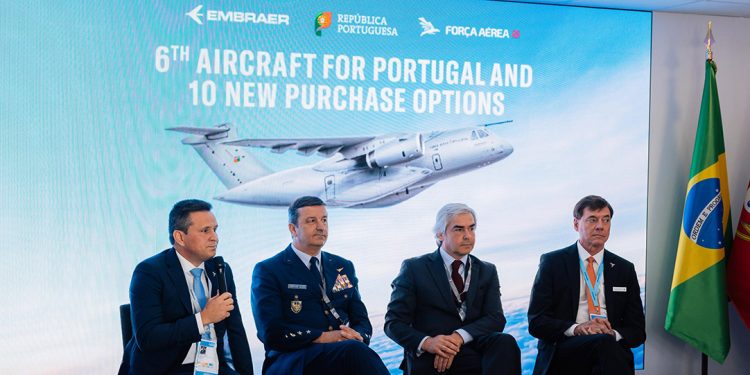 Portugal compra a Embraer el sexto avión KC-390 Millennium y opta a la adquisición de otros 10