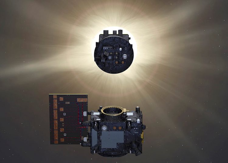 Proba-3 capta su primer eclipse solar artificial en órbita