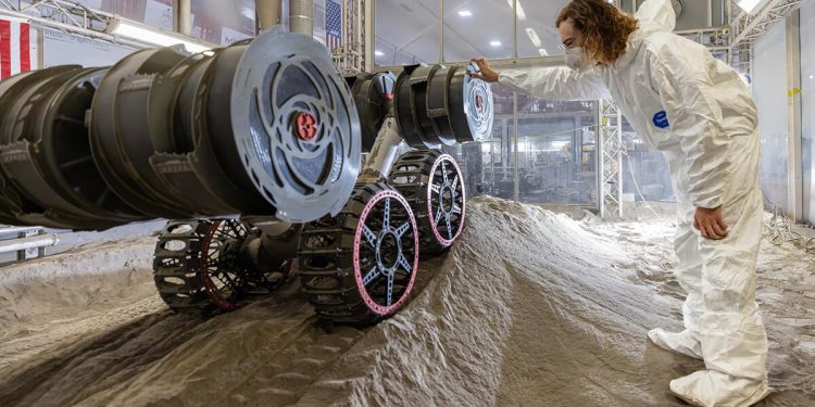 Robot lunar RASSOR