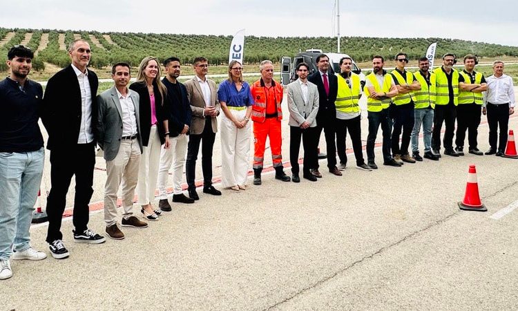 U-ELCOME conecta por primera vez dos espacios U-space en una operación sanitaria con drones en Andalucía