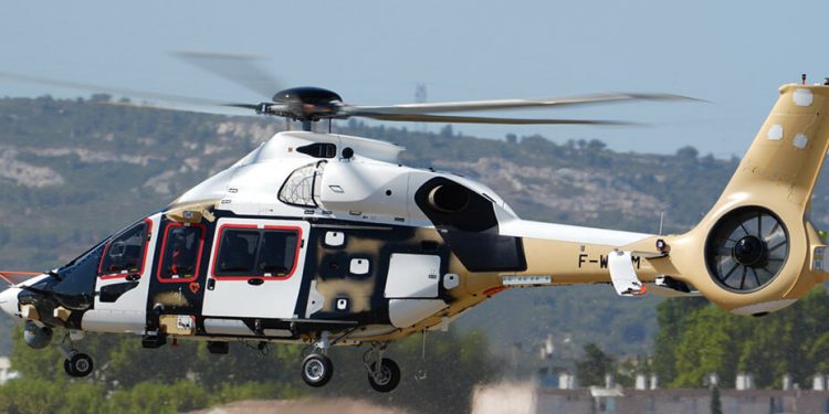 Airbus inicia la campaña de pruebas de vuelo de su helicóptero H160M. Fuente: Airbus