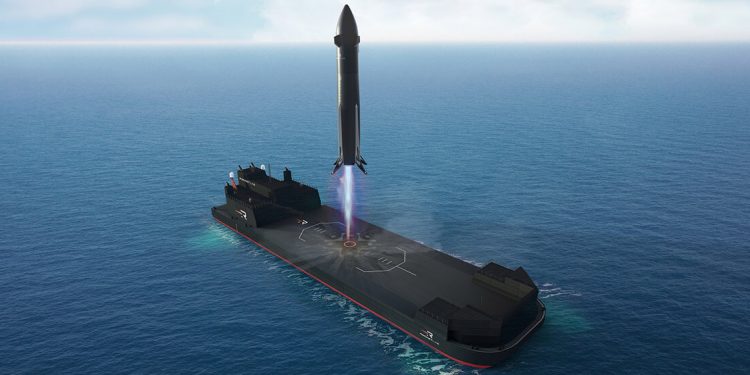 Bollinger Shipyards construirá la plataforma de aterrizaje oceánico de los cohetes reutilizables de Rocket Lab. Fuente: Rocket Lab