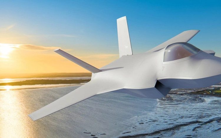 El Reino Unido desvela el diseño de su nuevo demostrador de combate aéreo. Fuente: Bae Systems