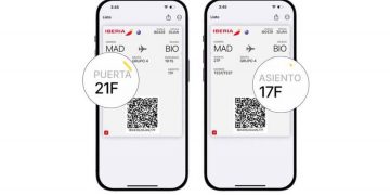 Iberia lanza una tarjeta de embarque dinámica con actualizaciones en tiempo real