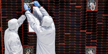 Instalados los paneles solares del Telescopio Espacial Roman de la Nasa. Fuente: Nasa
