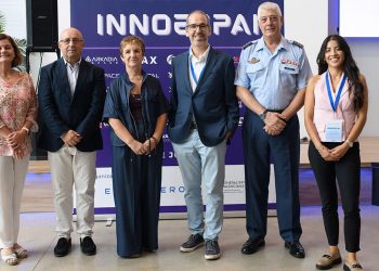 La II Jornada INNOEspai debate sobre las oportunidades del ecosistema espacial valenciano. Fuente: Espai Aero