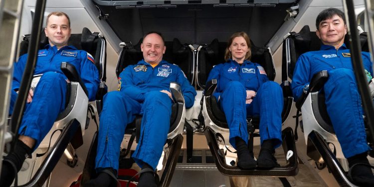 La Nasa anuncia la misión Crew-11 a la ISS con cuatro astronautas a bordo