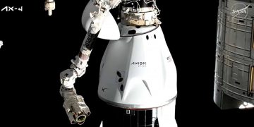 La misión Ax-4 vuelve a la Tierra. Fuente: Nasa