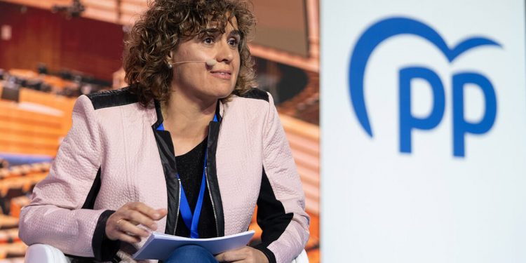 La secretaria general del Partido Popular Europeo y vicepresidente del Grupo PPE en el Parlamento Europeo, Dolors Montserrat. Fuente: PP