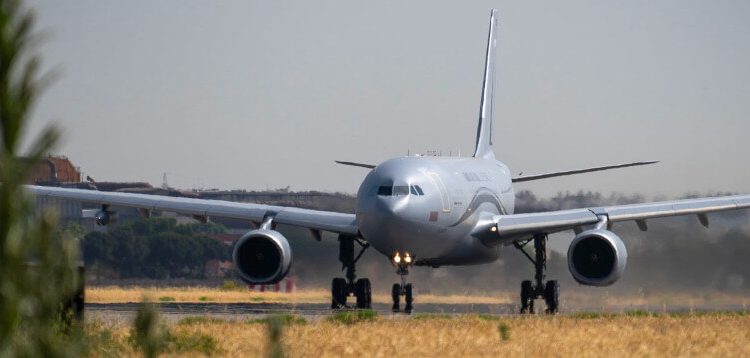 Llegó a Getafe el primer A330 de la RCAF ARC para su conversión en avión cisterna de transporte multifunción
