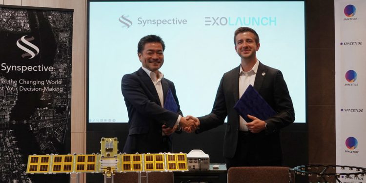 Synspective acelera el despliegue de su constelación SAR con un acuerdo de lanzamientos múltiples junto a Exolaunch. Fuente: Exolaunch