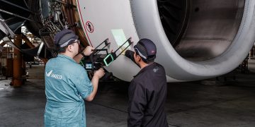 Vueling refuerza su estrategia digital con tecnología 3D para optimizar el mantenimiento de su flota. Fuente: Vueling