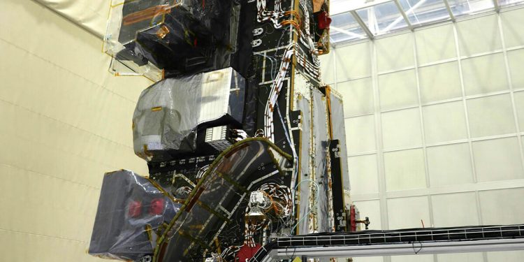Satélite MetOp-SG A1. Fuente: ESA