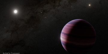 El telescopio Webb encuentra nueva evidencia de un planeta alrededor de la estrella gemela solar más cercana. Fuente: ESA.