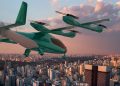 Eve Air Mobility obtiene una recaudación de capital de 230 millones de dólares y doble cotización en EEUU y Brasil. Fuente: Eve Air Mobility.