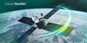 Viasat presenta su portafolio de capacidades HaloNet para comunicaciones satelitales. Fuente: Viasat.