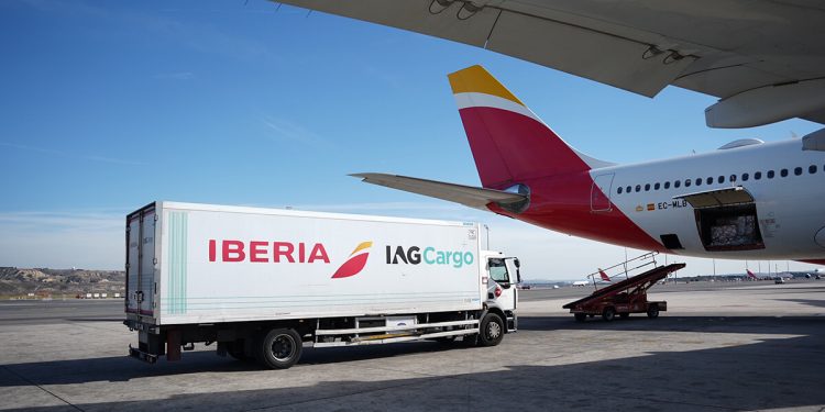 IAG Cargo aumentó en un 21% el volumen de productos perecederos transportados en el primer semestre de 2025. Fuente: IAG Cargo.