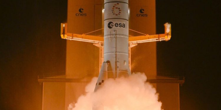 La ESA lanzó el primer MetOp-SG y Sentinel-5 desde Kourou. Fuente: ESA.