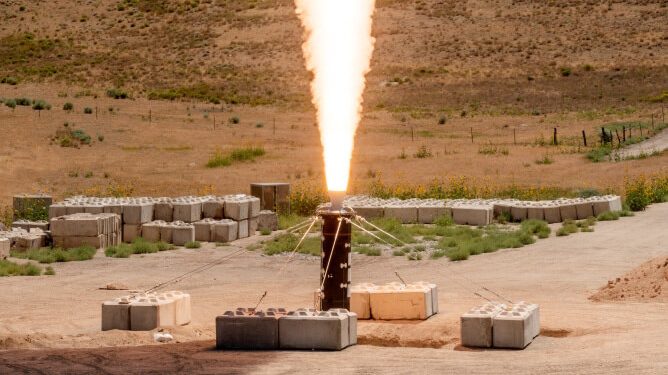 Northrop Grumman avanza en la fabricación y la tecnología de motores de cohetes sólidos. Fuente: Northrop Grumma.