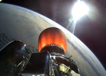 Rocket Lab lanza una nueva misión Electron y pone en órbita el último satélite para iQPS. Fuente: Rocket Lab.