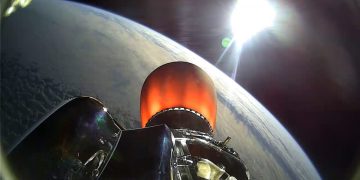 Rocket Lab lanza una nueva misión Electron y pone en órbita el último satélite para iQPS. Fuente: Rocket Lab.