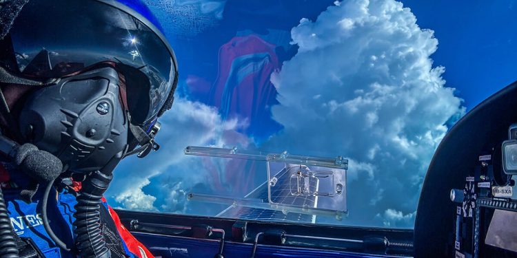 SolarStratos alcanza los 9.521 metros con energía solar. Fuente: SolarStratos