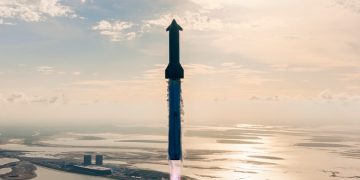 Décimo vuelo de prueba de Starship. Fuente: SpaceX