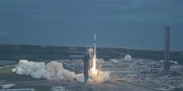 Realizado con éxito el lanzamiento a la ISS de la Crew-11. Fuente: SpaceX.