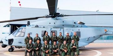 La Armada recibe nuevos helicópteros NH-90 MSPT ‘Sable’. Fuente: Ministerio de Defensa.