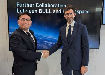 Arianespace y BULL profundizan su colaboración para la mitigación de desechos espaciales en Ariane 6. Fuente: Arianespace