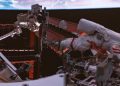 Astronautas chinos completaron la cuarta serie de tareas fuera de la estación espacial Tiangong. Fuente: Xinhua/ Li Minggang