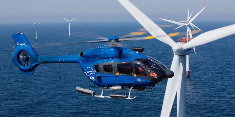 Avincis impulsa su expansión en el mercado eólico marino con la adquisición de KN Helicopters. Fuente: Avincis