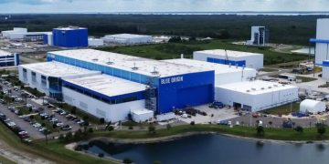 Blue Origin inauguró su Planta Lunar 1 en Florida. Fuente: Blue Origin