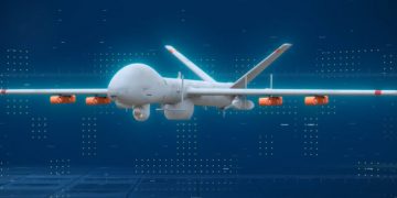 Dron Hermes 900 de Elbit Systems. Fuente: Elbit Systems