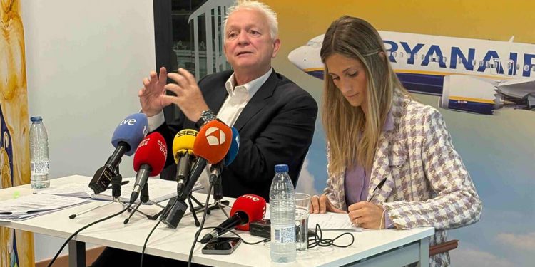 Eddie Wilson, CEO de Ryanair. Fuente: Ryanair