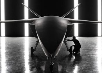 Helsing presentó el dron de combate CA-1 Europa. Fuente: Helsing