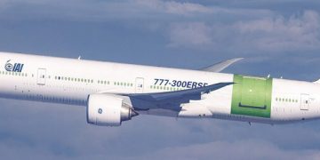 IAI logra la primera conversión mundial de un Boeing 777 en avión de carga. Fuente: IAI